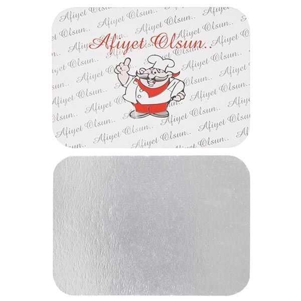 GREEN ALİMİNYUM KAPAK 0350GR 128L 100AD