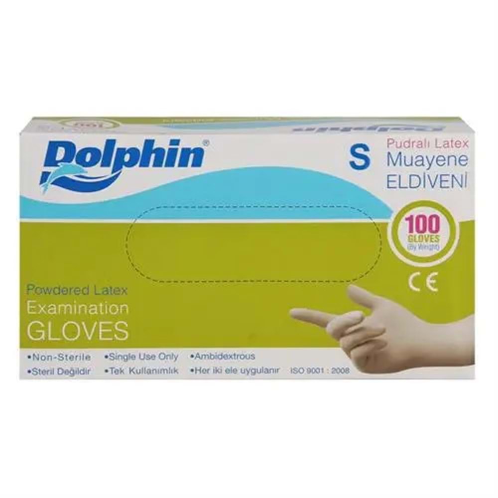 DOLPHİN PUDRALI LATEKS ELDİVEN SMALL