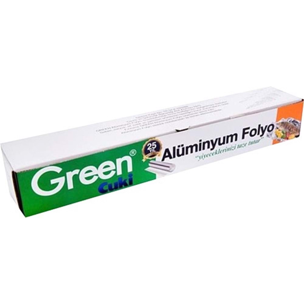GREEN FOLYO 45CM KUTULU 0830GR