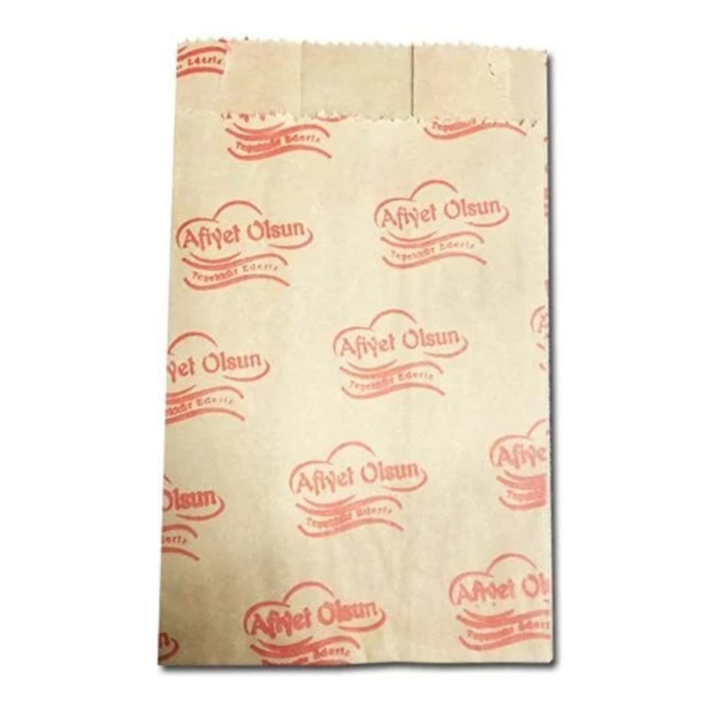 ANKA KAĞIT KESE PASTA KRAFT 15*32 BÜYÜK 1KG