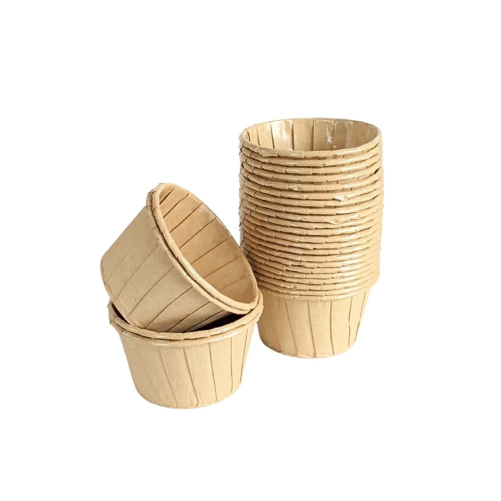 DOLPHİN KAĞIT MÜFFİN KEK KAPSÜLÜ KRAFT 50 Lİ