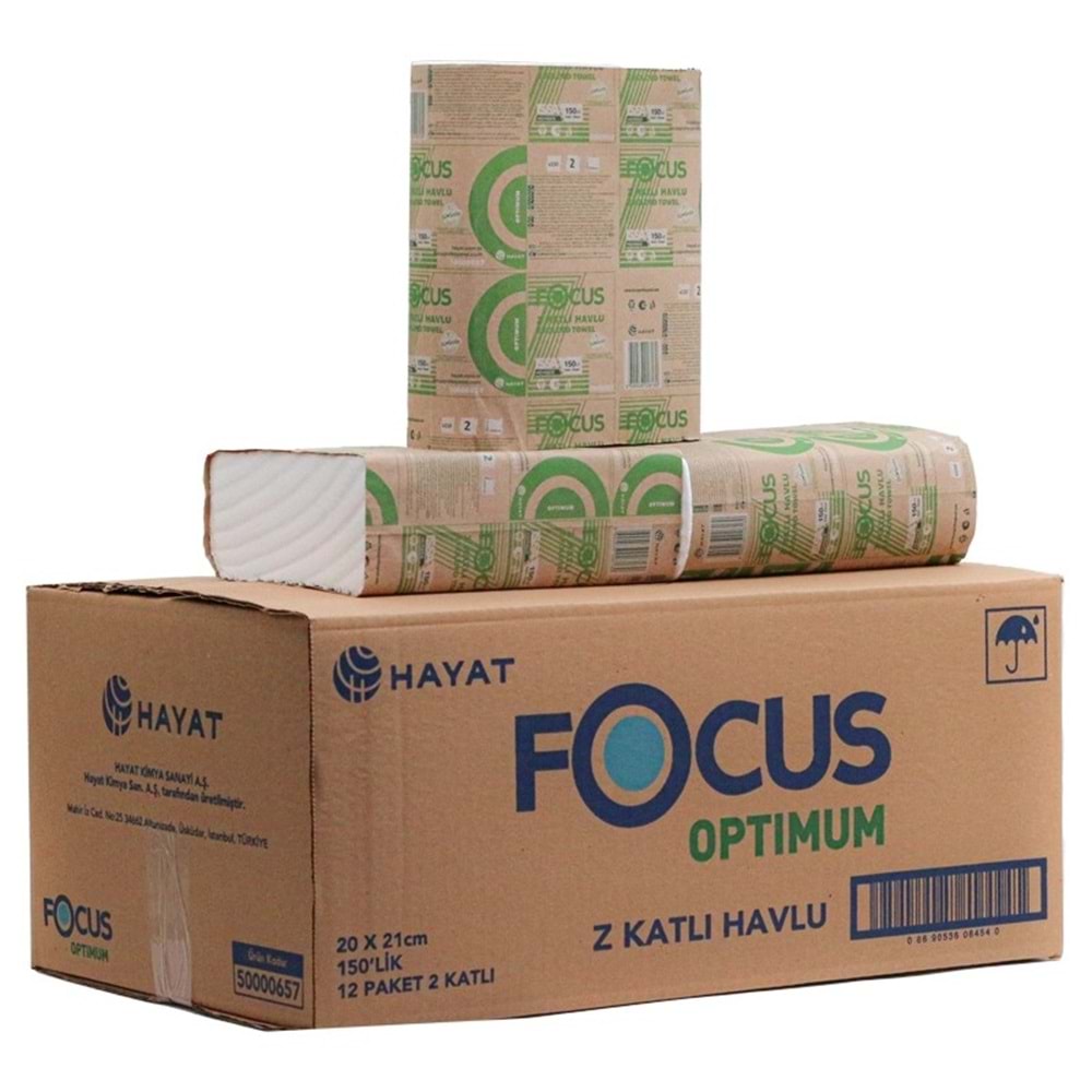 FOCUS Z KATLAMA HAVLU 150Lİ EKONOMİK