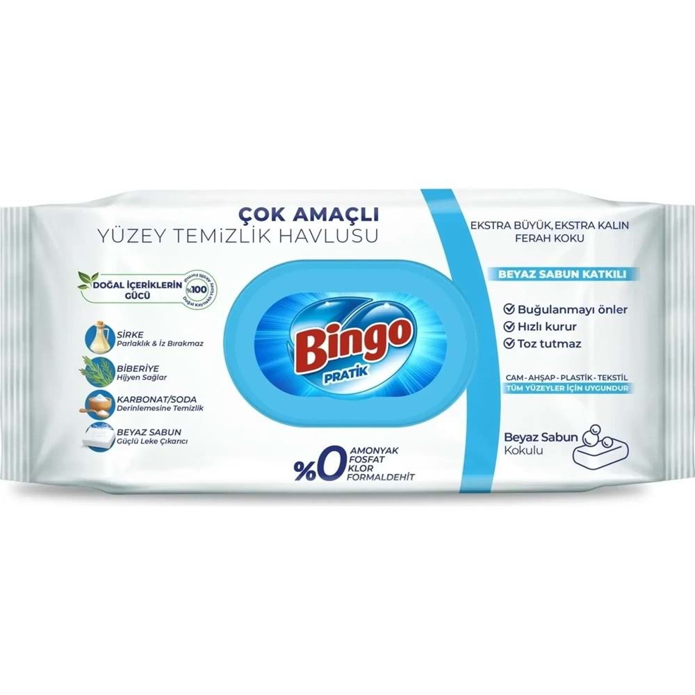 BİNGO ISLAK TEMİZLEME BEZİ