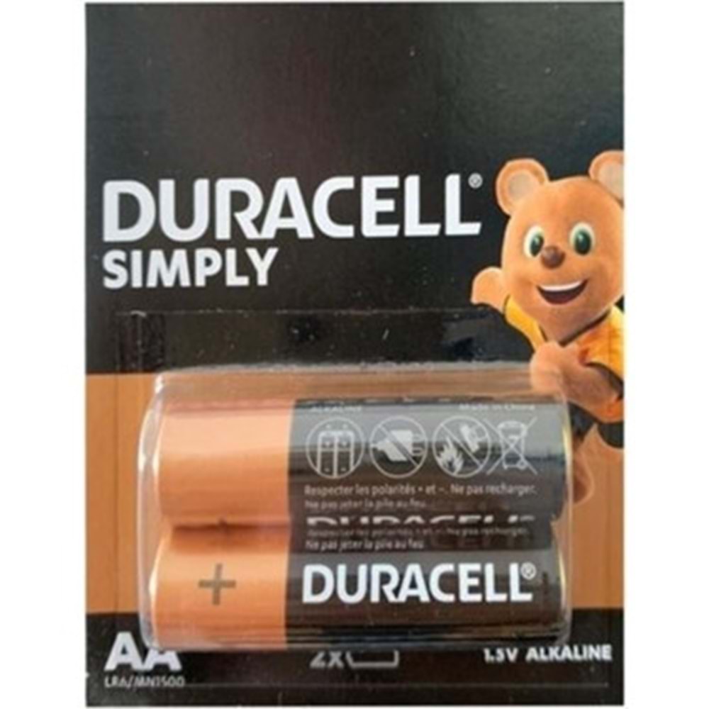 DURACELL PLUS KALEM PİL AA 2Lİ