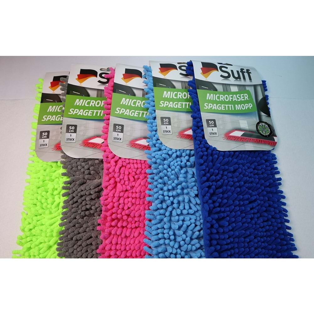 SUFF PASPAS MİKROFİBER MOP YEDEĞİ MAKARNA