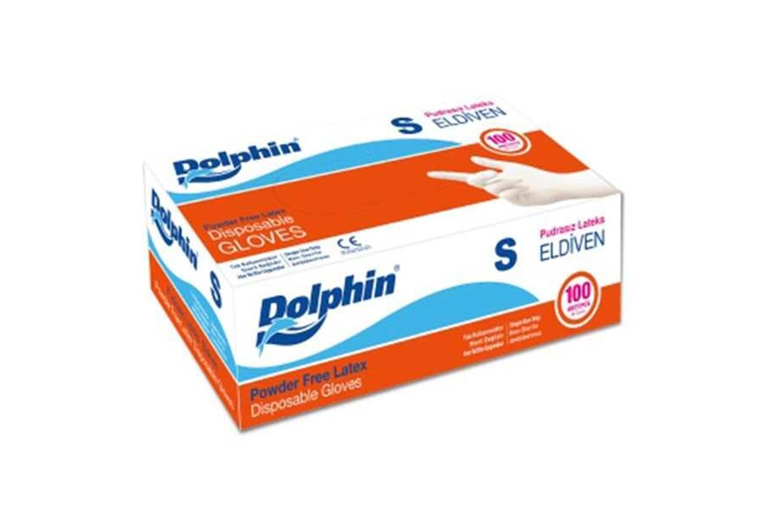 DOLPHİN PUDRASIZ LATEKS ELDİVEN SMALL