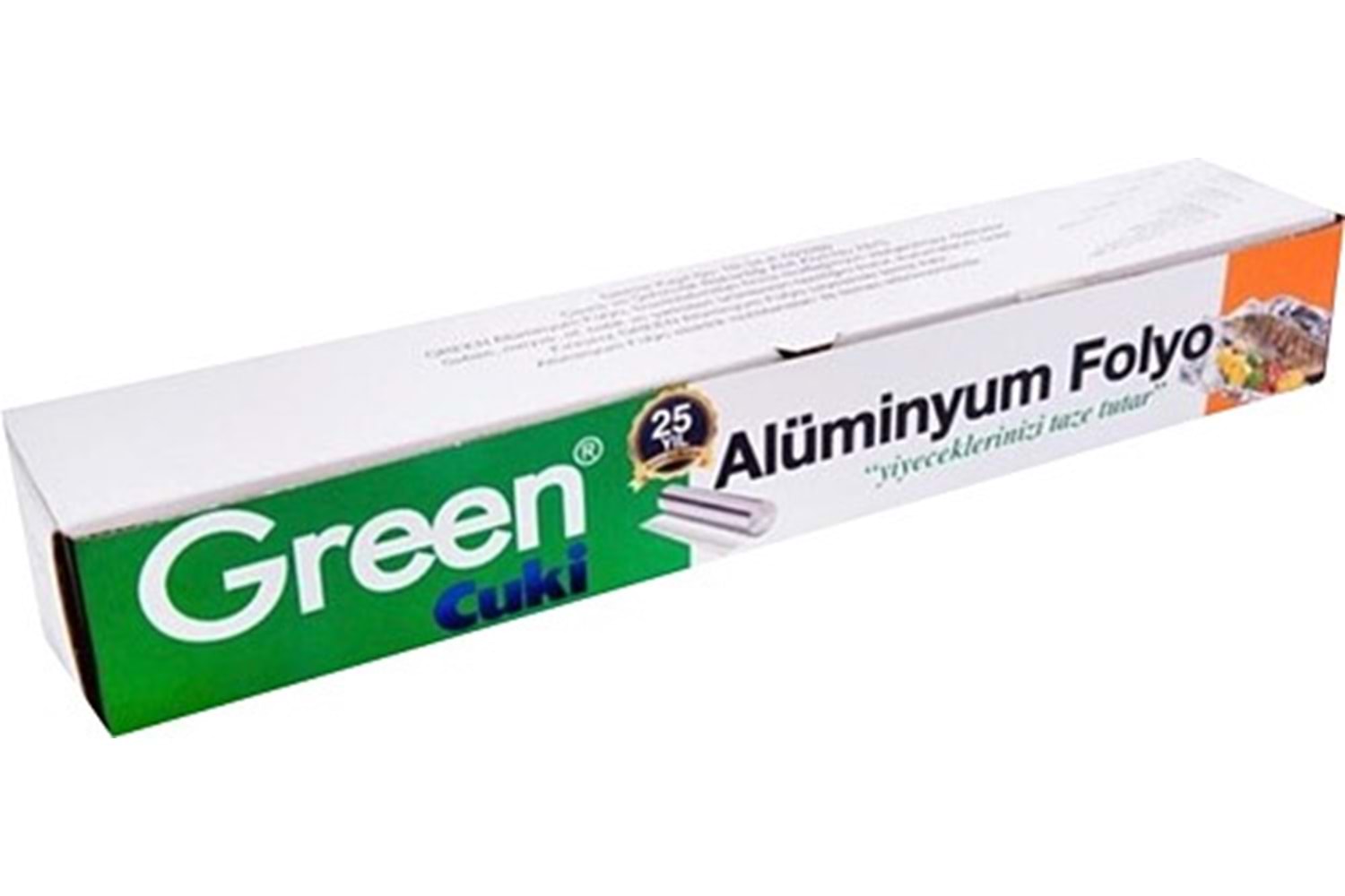 GREEN FOLYO 45CM KUTULU 0830GR