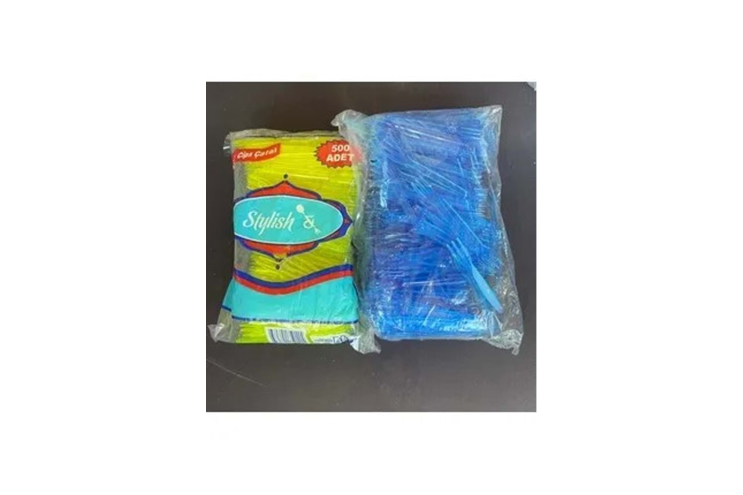 ROLL-UP CİPS ÇATALI STYLİSH RENKLİ 1000AD