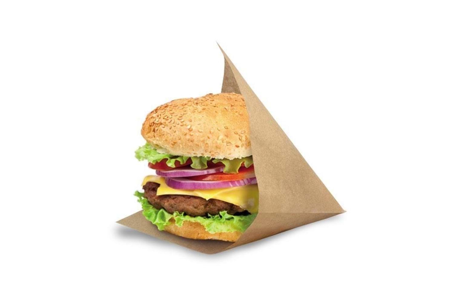 3.HAMUR KESE KAĞIDI HAMBURGER