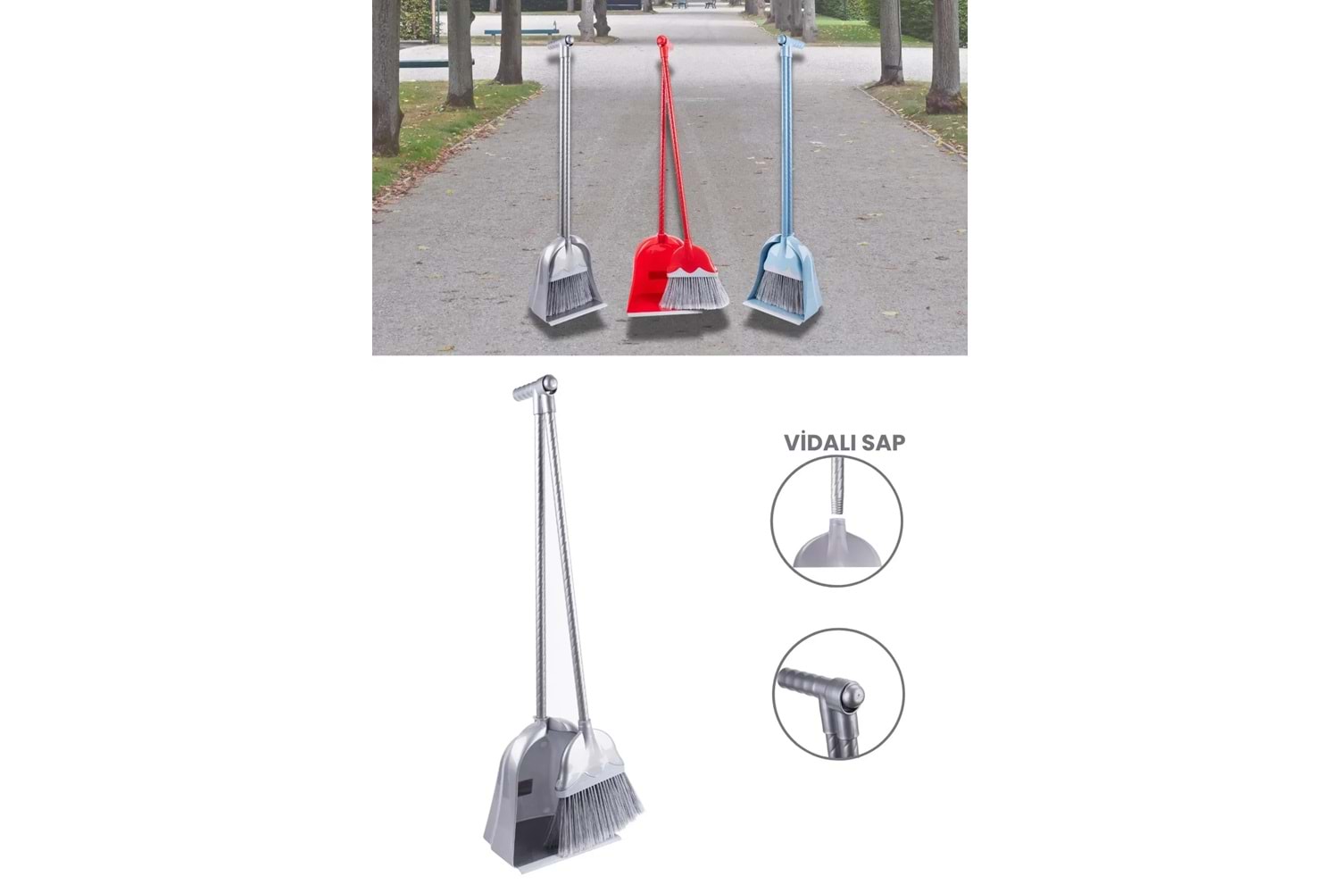 FLORA MEGA HAZNELİ SÜPÜRGELİ FARAŞ