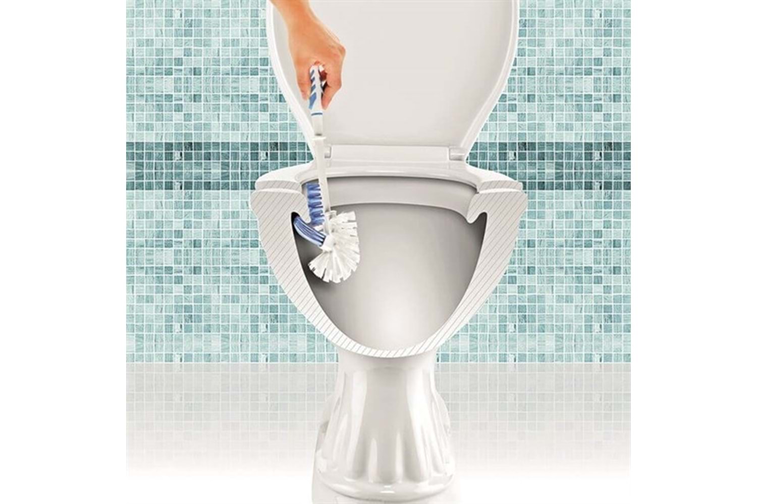 TİTİZ WC SETİ KLOZET FIRÇA TAKIMI SOFTON