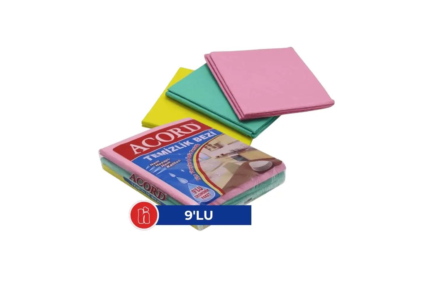 ACORD TEMİZLİK BEZİ 9LU