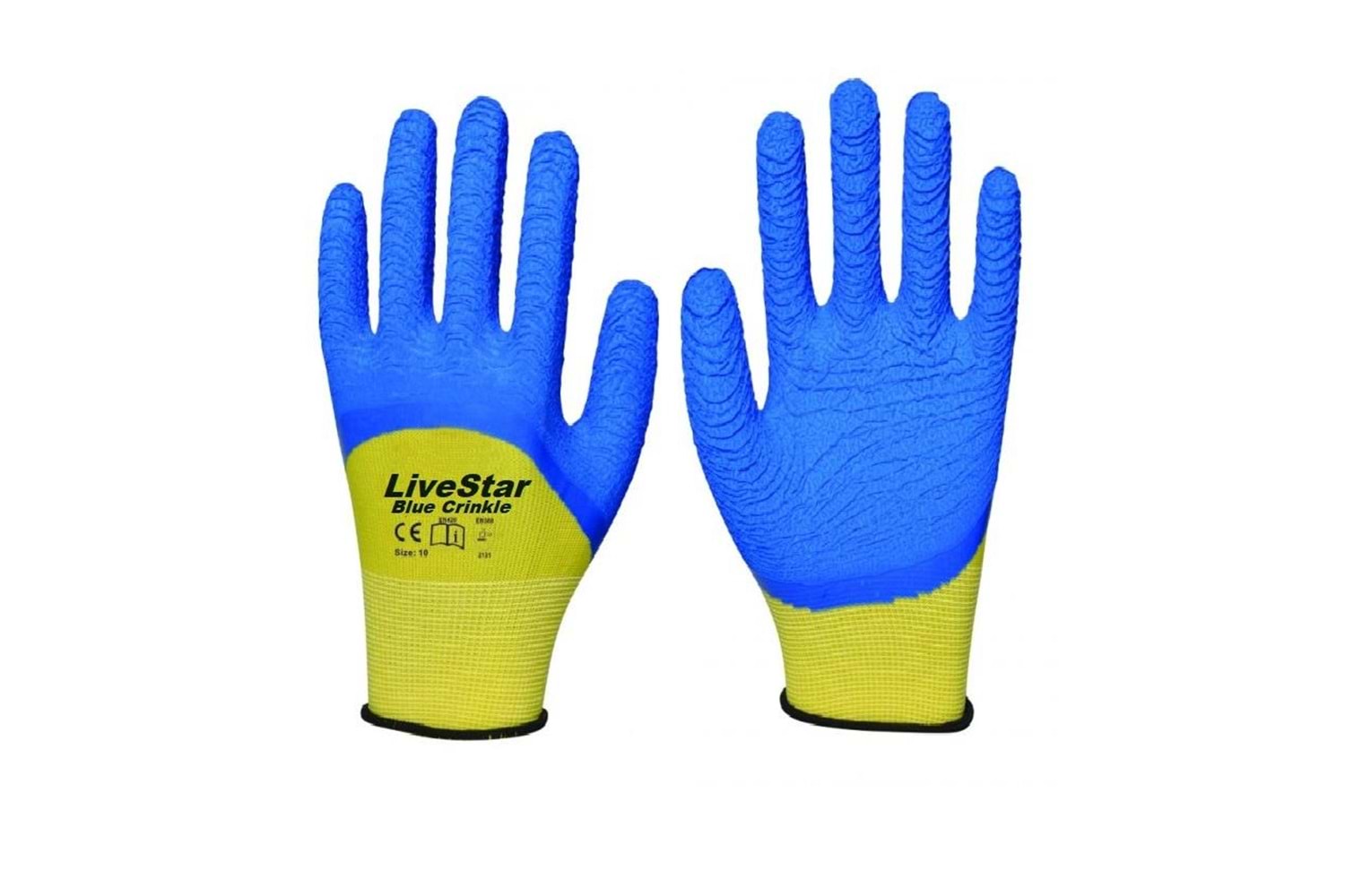 UNIVERSAL MONTAJ ELDİVEN SARI MAVİ NİTRİL