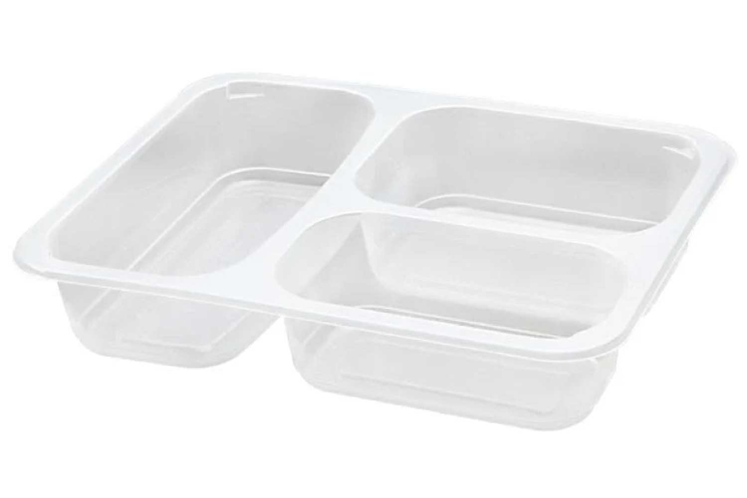 3 GÖZ STRECH MAKİNA KAPAKLI MİKRODALGA KASE 20GR