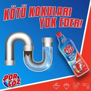 PORÇÖZ JEL LAVABO AÇICI 1LT