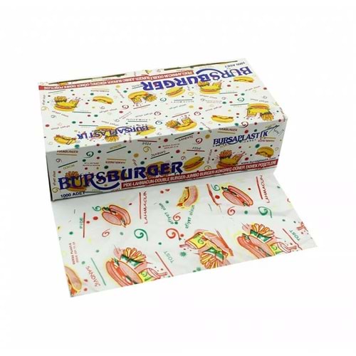 PİDE BURGER POŞET 1000 Lİ