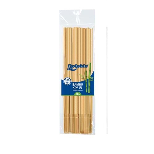 DOLPHİN BAMBU ÇÖP ŞİŞ 30CMX3MM 100 LÜ