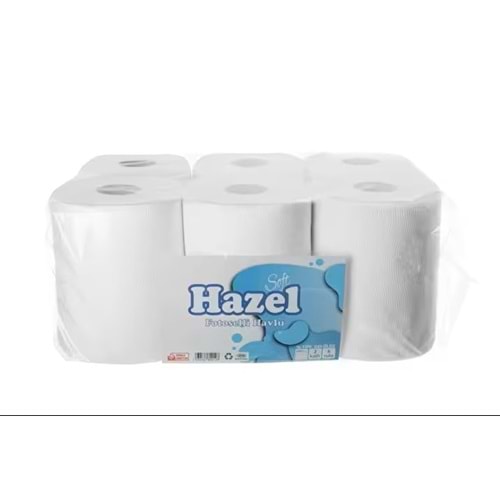 HAZEL FOTOSELLİ KAĞIT HAVLU 21 CM 3 KG 6 LI
