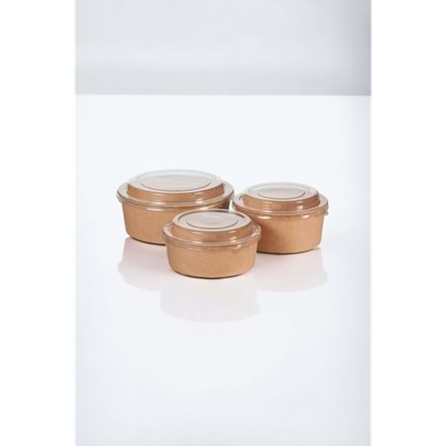 DELTA 550 CC SALAD BOWL KRAFT/ 50Lİ PAKET