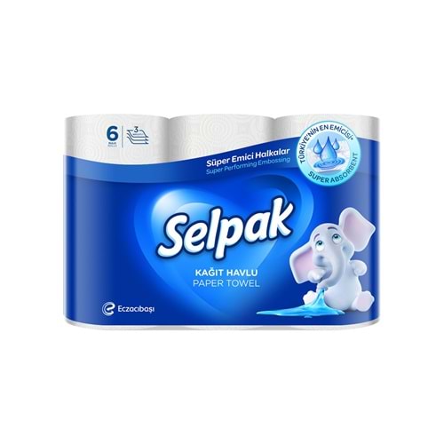 SELPAK 6 LI KAĞIT HAVLU