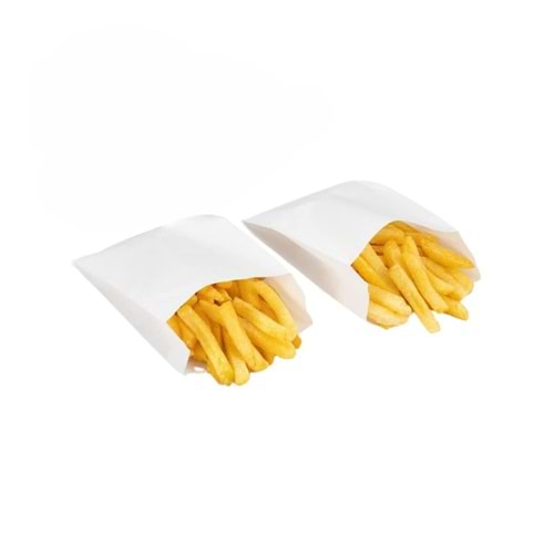 DELTA PATATES CİPS YAĞLI KESE KĞIDI 10X12X4 CM 1000 Lİ (M)