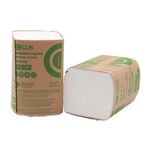 FOCUS OPT.DİSPANSER PEÇETE 250Lİ 18PK