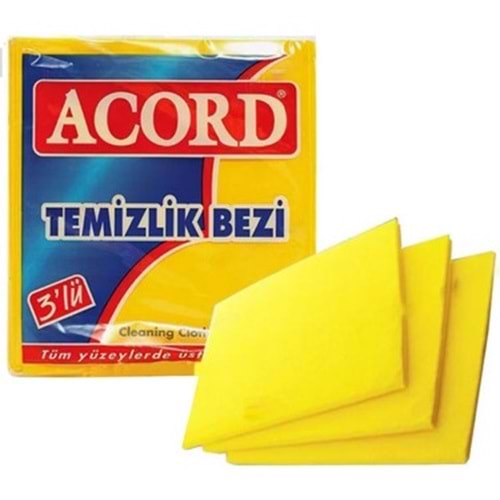 ACORD TEMİZLİ BEZİ 3LÜ