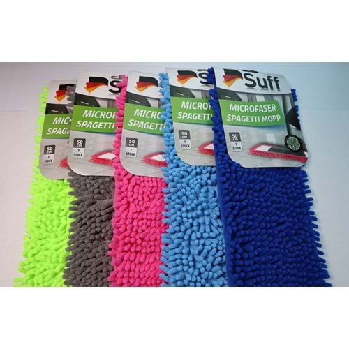 SUFF PASPAS MİKROFİBER MOP YEDEĞİ MAKARNA