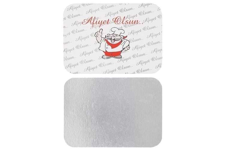 GREEN ALİMİNYUM KAPAK 0350GR 128L 100AD