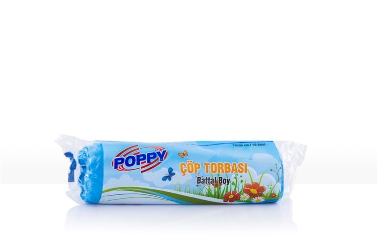 POPPY ÇÖP TORBASI 080*110 JUMBO MAVİ 10AD