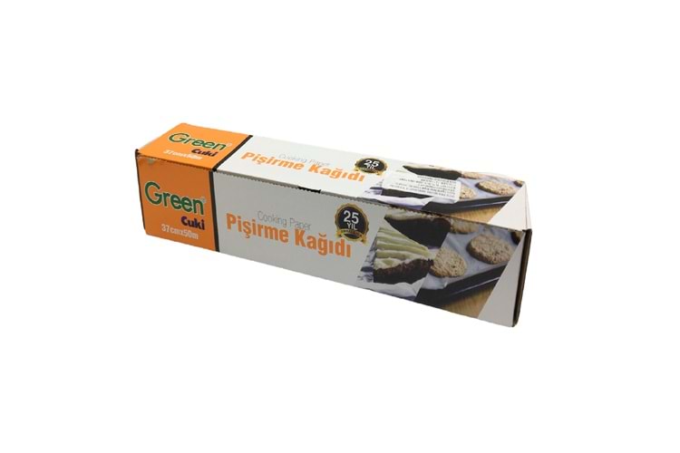GREEN PİŞİRME KAĞIDI 37CM KUTULU 50MT