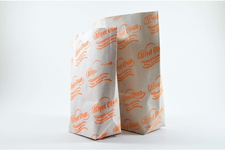 ANKA KAĞIT KESE PASTA KRAFT 15*25 ORTA 1 KG