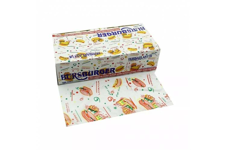 PİDE BURGER POŞET 1000 Lİ