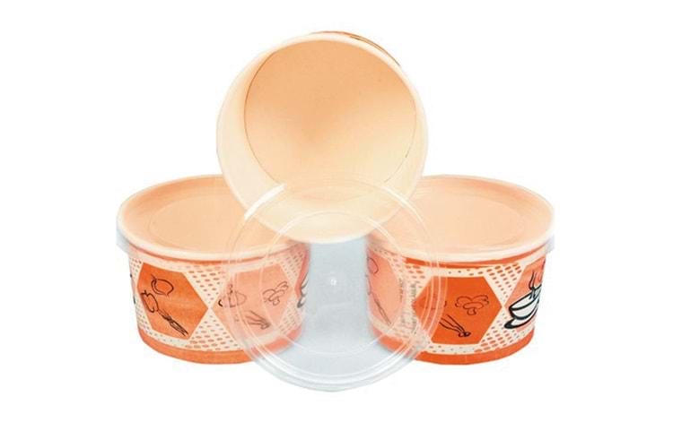 ÇEK 16 OZ ÇORBA KASESİ KAPAKLI KOLİ