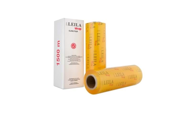 LEILA-WRAP 45CMX1500MT PVC STRECH FİLM
