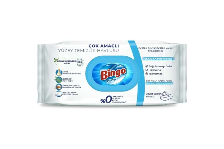 BİNGO ISLAK TEMİZLEME BEZİ