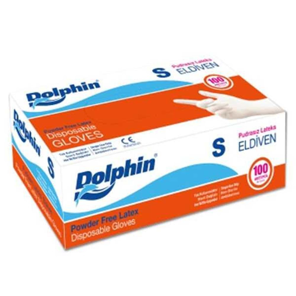 DOLPHİN PUDRASIZ LATEKS ELDİVEN SMALL