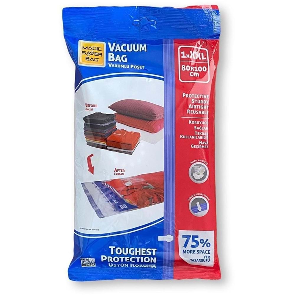 MAGİC SAVER VAKUMLU HURÇ 80*100